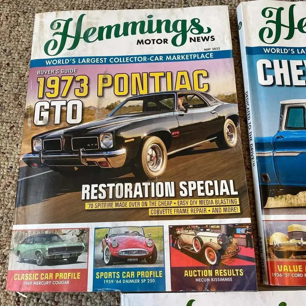 Vintage Hemmings Motor News Magazines 3 Pieces Lot - Picture 5 of 8